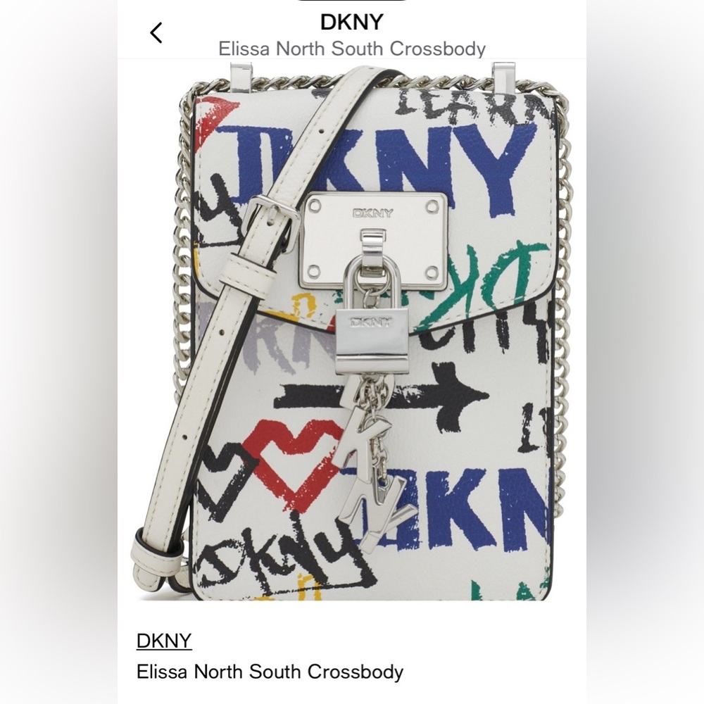 DKNY Elissa North South Crossbody